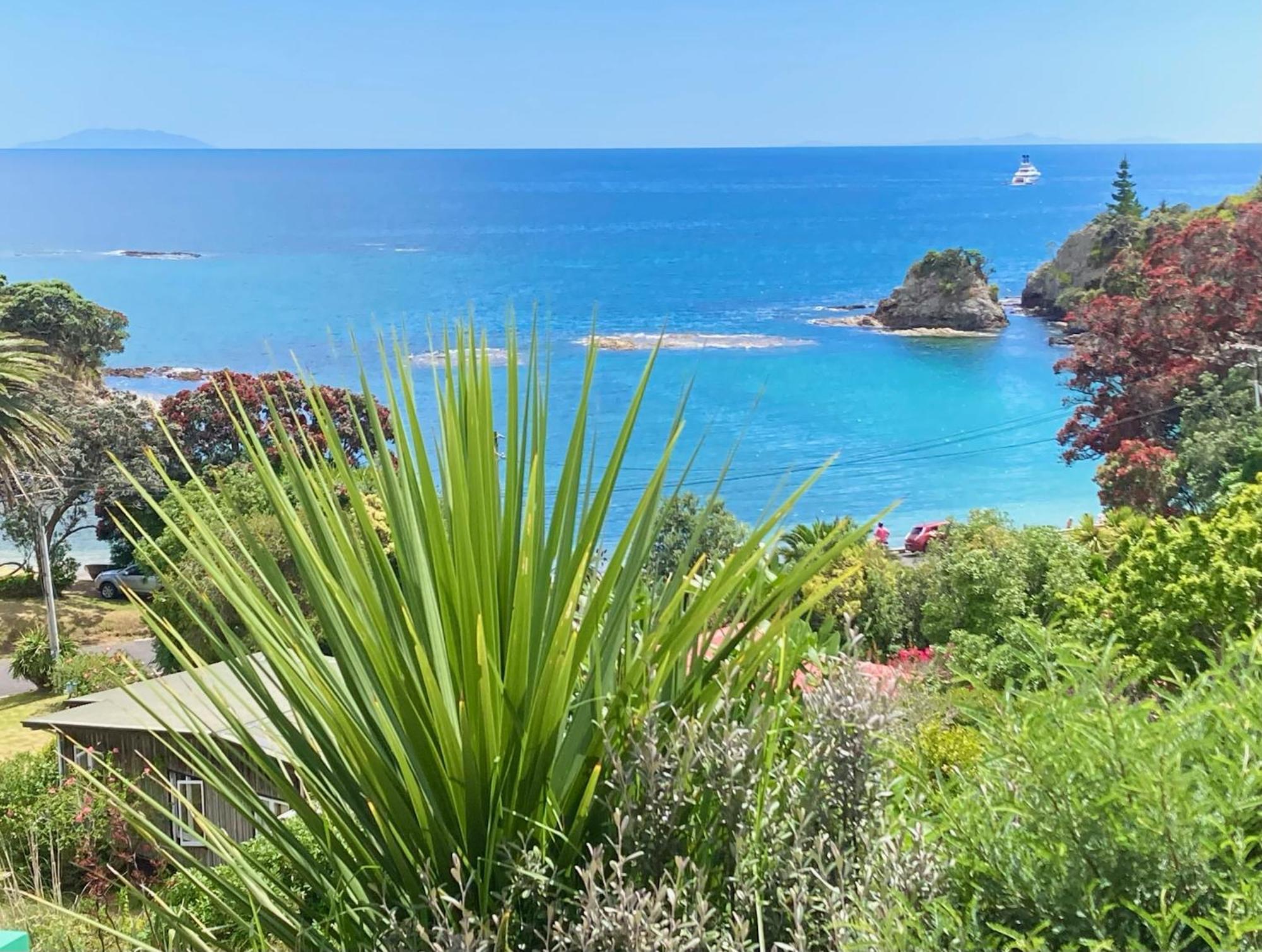 Kereru Cabin - Spectacular Seaviews, Rustic, Glamping Eco Adventure Palm Beach Buitenkant foto